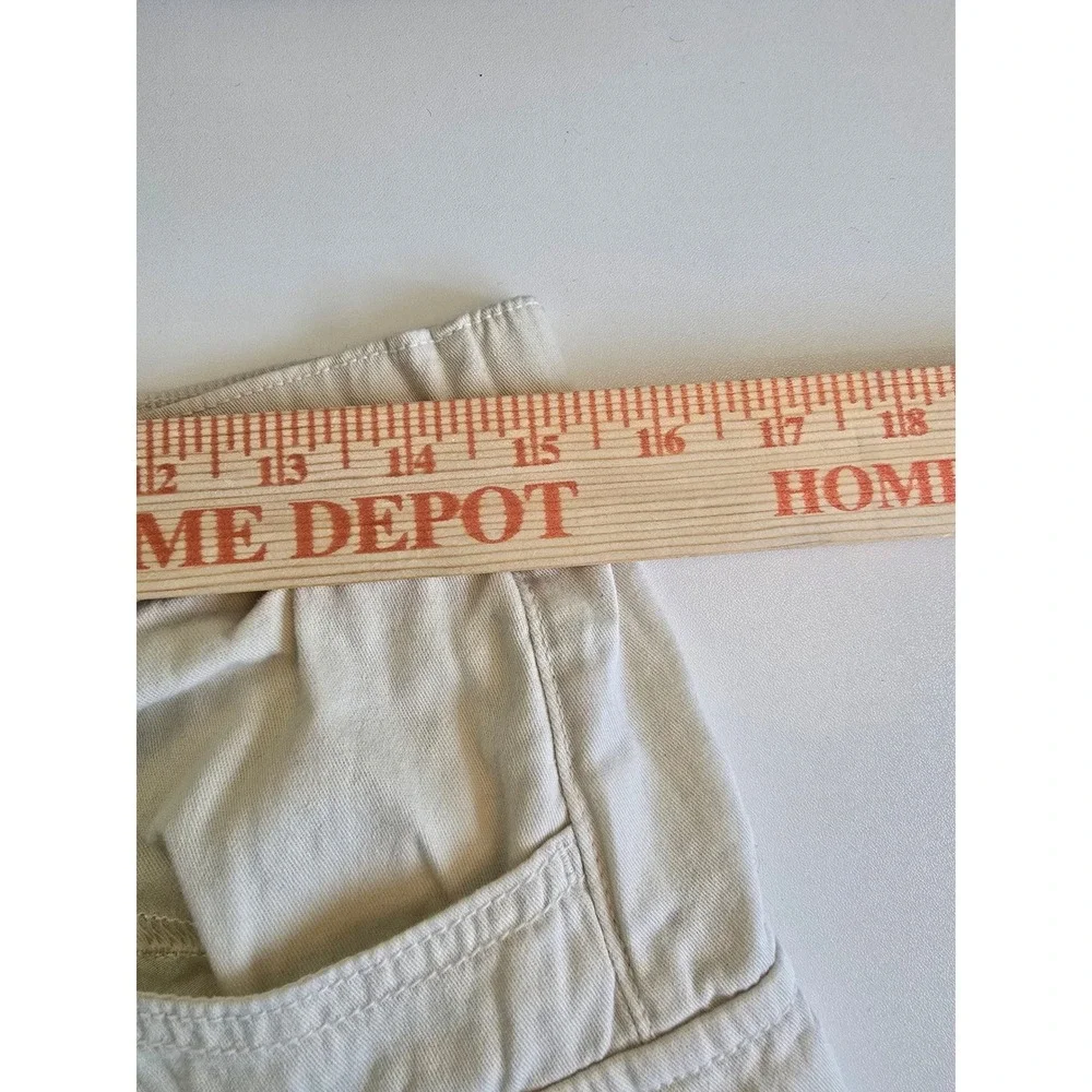Aeropostale Gorpcore Cargo Bermuda Shorts Khaki Men's Size Medium
